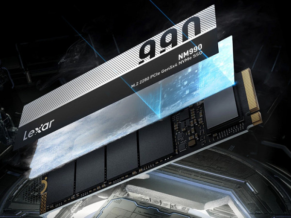 SSD 1TB M.2 80mm PCI-e 5.0 x4 NVMe, Lexar NM990 (LNM990X001T-RNNNG)
