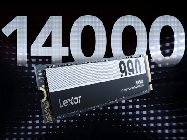 SSD 1TB M.2 80mm PCI-e 5.0 x4 NVMe, Lexar NM990 (LNM990X001T-RNNNG)