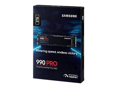 SAMSUNG 990 PRO 2TB M.2 PCIe  4.0 NVMe 2.0 SSD MZ-V9P2T0BW