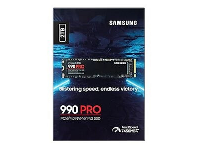 SAMSUNG 990 PRO 2TB M.2 PCIe  4.0 NVMe 2.0 SSD MZ-V9P2T0BW
