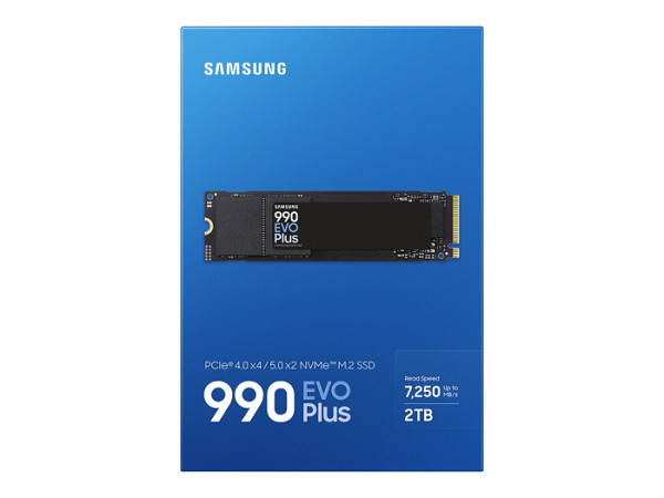 SAMSUNG 990 EVO Plus 2TB M.2 PCIe 5.0 2280 SSD MZ-V9S2T0BW