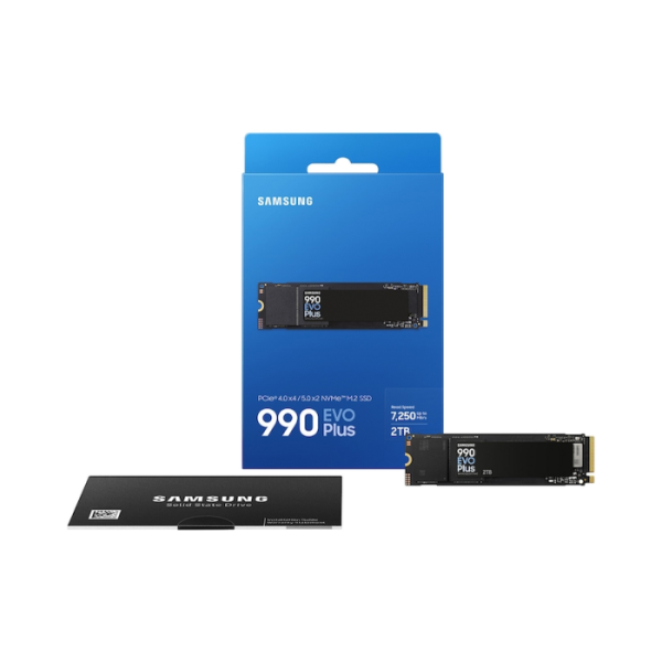 SAMSUNG 990 EVO Plus 2TB M.2 PCIe 5.0 2280 SSD MZ-V9S2T0BW