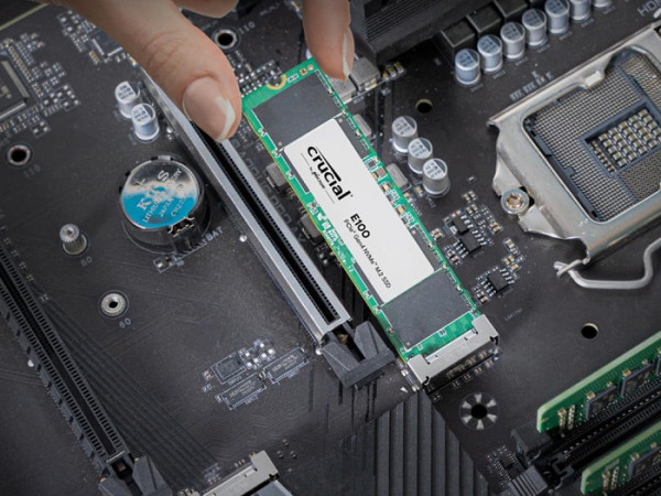 Crucial E100 480GB PCIe Gen4 NVMe 2280 M.2 SSD