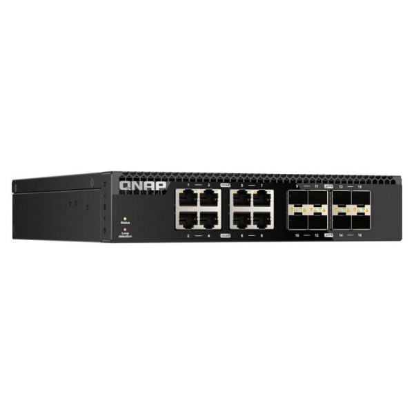 Stikalo 8 port 10Gb SFP + RJ45, half rack 1U