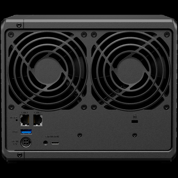Synology DiskStation DS925+ Tower, 4-Bays 3.5'' SATA HDD/SSD, 2 x M.2 2280 NVMe SSD slot, CPU AMD Ryzen V1500B 4-core 2.2 GHz, 4 GB DDR4 ECC SODIMM, 2x RJ-45 2.5 GbE LAN Port; 2x USB 3.2; 1 xUSB Type-C expansion port; 2.26 kg; 3yr warranty