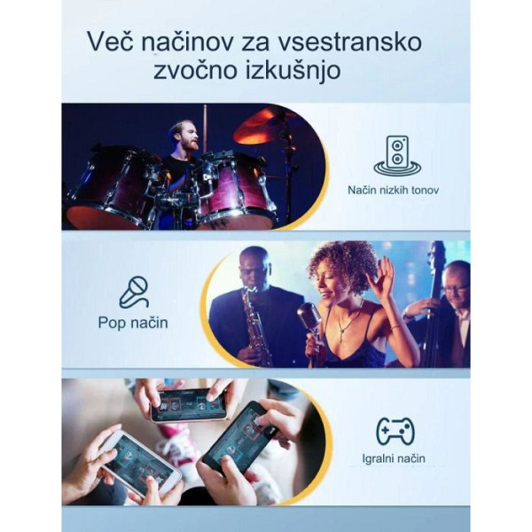 TaoTronics Brezžične slušalke BH1118 bele