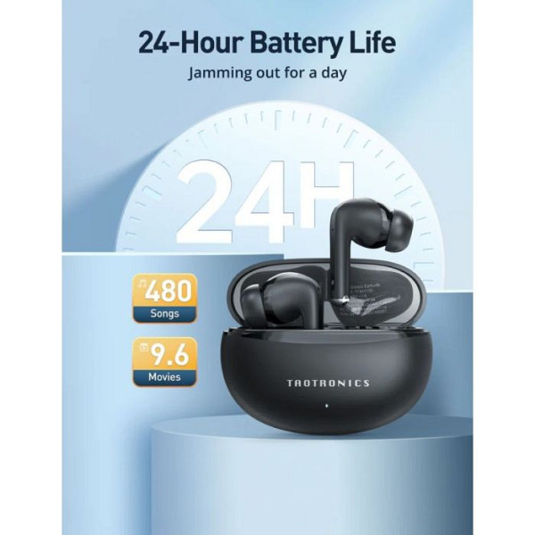 TaoTronics Brezžične slušalke BH1118 bele