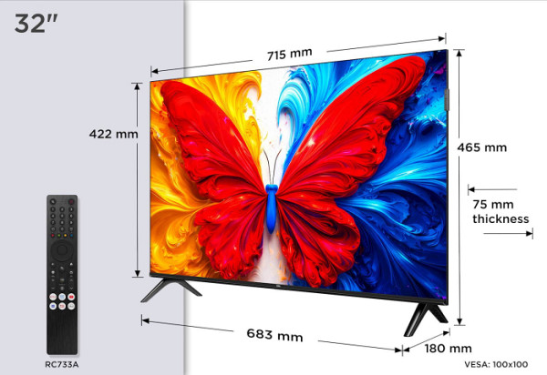 TCL 32 QLED TV 32S5L