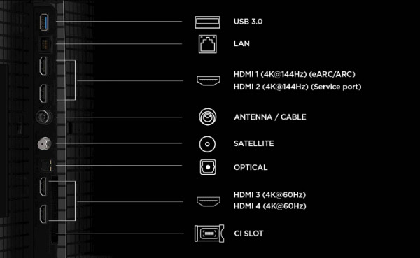 TCL 65 Premium QD-Mini LED TV 65P8L