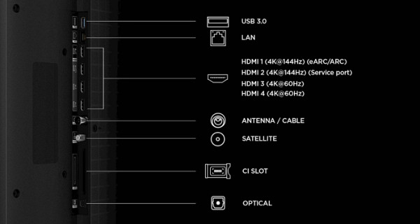 TCL 65 RGB-Mini LED TV 65RM7L