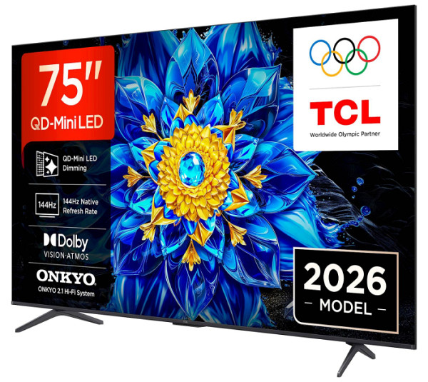 TCL 75 Premium QD-Mini LED TV 75P8L