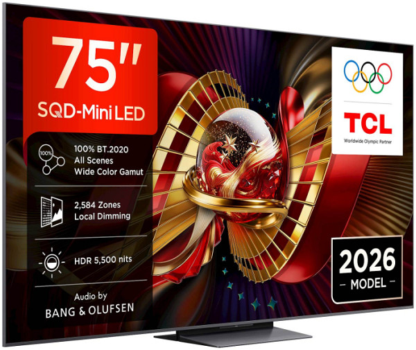 TCL 75 PREMIUM SQD-Mini LED TV 75C8L