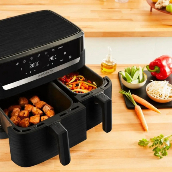 TEFAL Cvrtnik Dual Easy Fry EY901N10