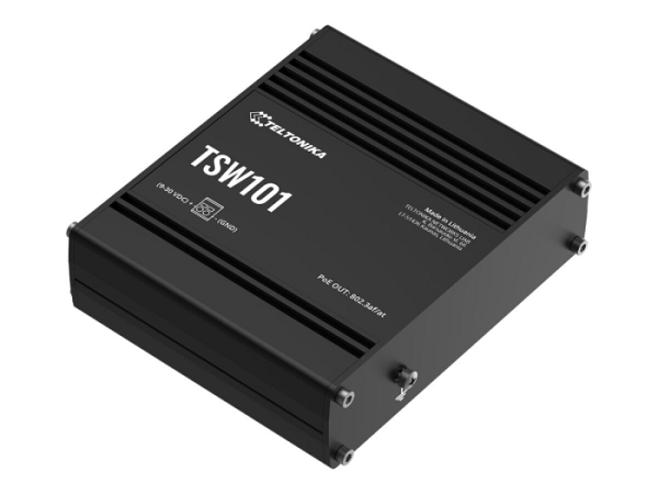 TELTONIKA TSW101 AUTOMOTIVE POE SWITCH