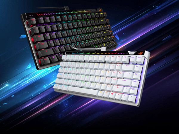 Tipkovnica ASUS ROG Falchion Ace 75 HE, ROG HFX V2 Mag Analog, RGB, USB, črna, US