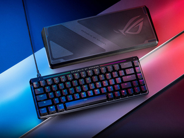 Tipkovnica ASUS ROG Falchion Ace HFX, ROG HFX Magnetic Analog, RGB, USB, črna, US