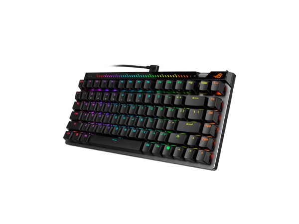 Tipkovnica ASUS ROG Falchion Ace 75 HE, ROG HFX V2 Mag Analog, RGB, USB, črna, US