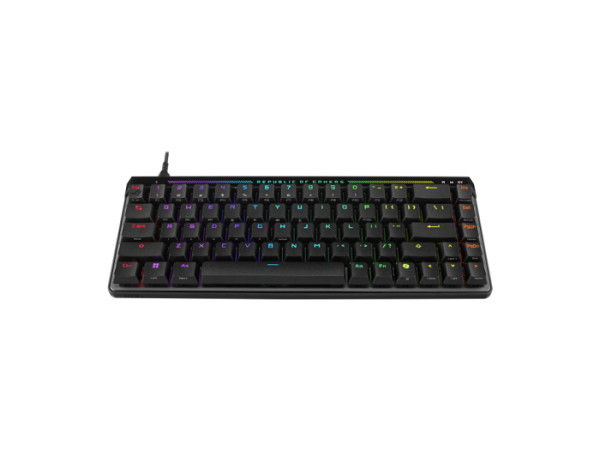 Tipkovnica ASUS ROG Falchion Ace HFX, ROG HFX Magnetic Analog, RGB, USB, črna, US