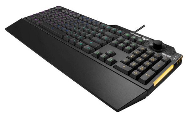 Tipkovnica ASUS TUF Gaming K1, RGB, USB, UK SLO g.