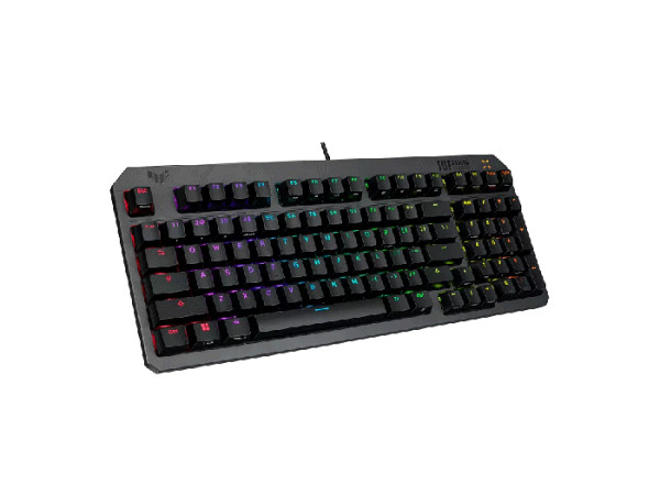 Tipkovnica ASUS TUF Gaming K3 Gen II, Red Linear Optical, RGB, USB, US SLO g.