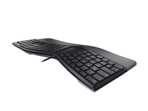 Tipkovnica Cherry KC 4500 ERGO, črna, USB, UK SLO g.