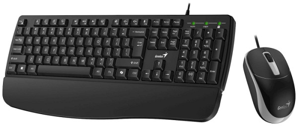 Tipkovnica Genius KB-123,PR,AI,BLK,SER,USB
