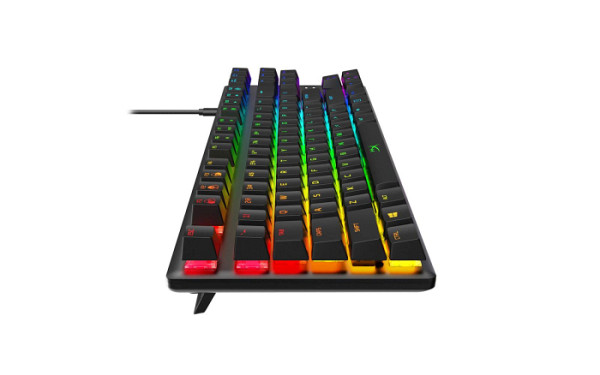 Tipkovnica HP HyperX Alloy Origins Core RGB, mehanična, HyperX Red Switch, linear, US