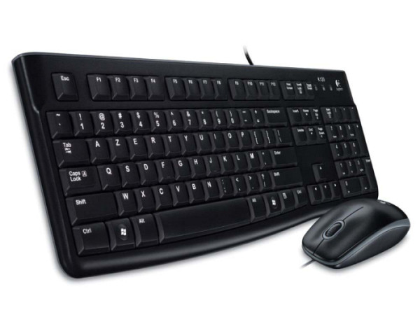 Tipkovnica in miška Logitech Desktop MK120, USB, SLO