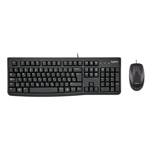 Tipkovnica in miška Logitech Desktop MK120, USB, SLO