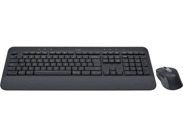 Tipkovnica in miška Logitech Signature MK650 Combo for Business, Wireless, grafitna, SLO g.