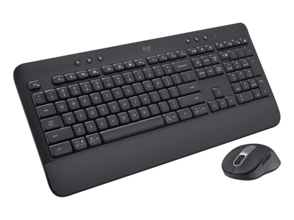 Tipkovnica in miška Logitech Signature MK650 Combo for Business, Wireless, grafitna, SLO g.