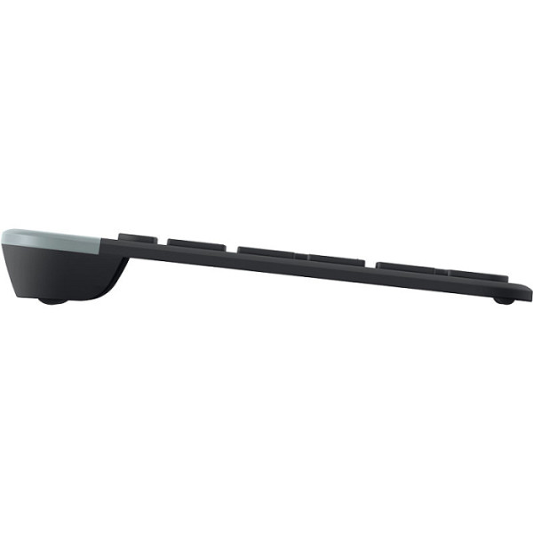 LOGITECH MK470 Slim Combo brezžična grafitna tipkovnica + miška