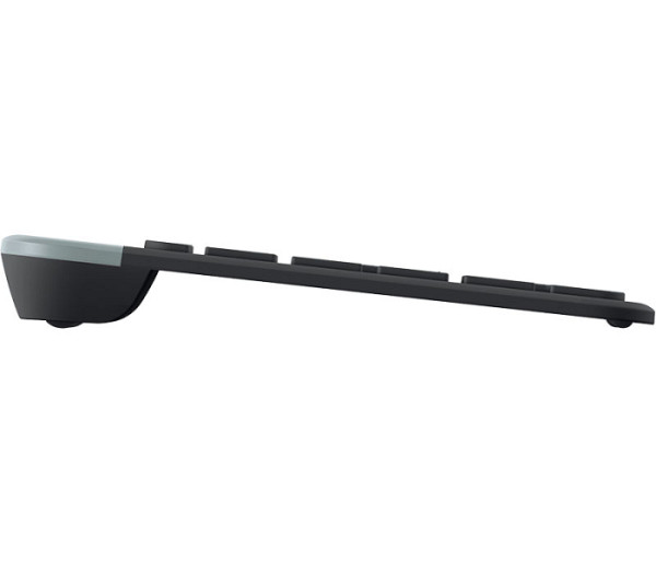 LOGITECH MK470 Slim Combo brezžična grafitna tipkovnica + miška