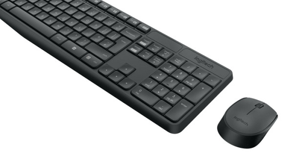 Tipkovnica in miška Logitech Wireless Combo MK235, US