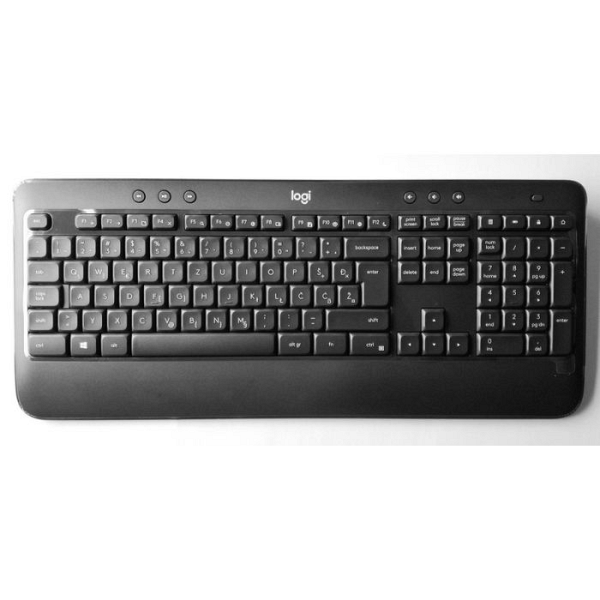LOGITECH MK540 črna brezžična slovenska tipkovnica + miška