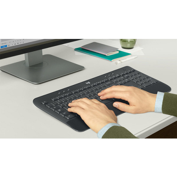 Logitech tipkovnica in miška Wireless Combo MK545 ADVANCED, Unifying, SLO gravura