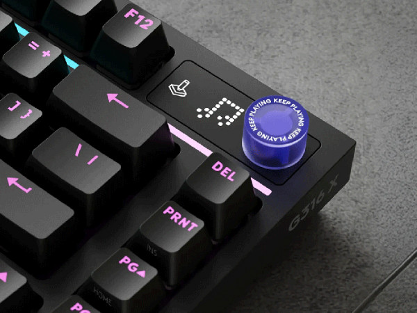 Tipkovnica Logitech G316 X 75, TACTILE , SLO, črna