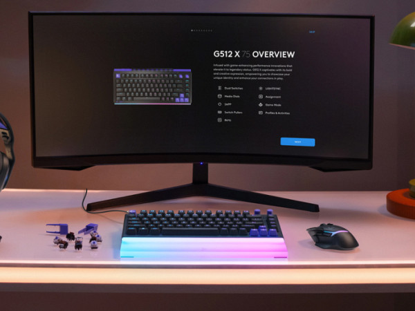Tipkovnica Logitech G512 X 75, LINEAR, SLO g.