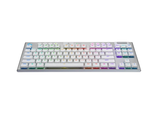 LOGITECH G915 X LIGHTSPEED TKL Wireless Gaming Keyboard - WHITE - US INT'L - 2.4GHZ/BT  - EMEA28i-935 - TACTILE