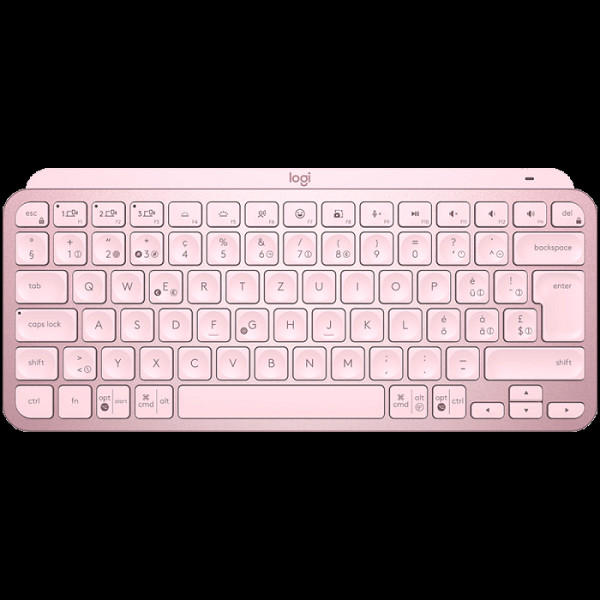 Tipkovnica Logitech MX Keys Mini, roza, SLO g.