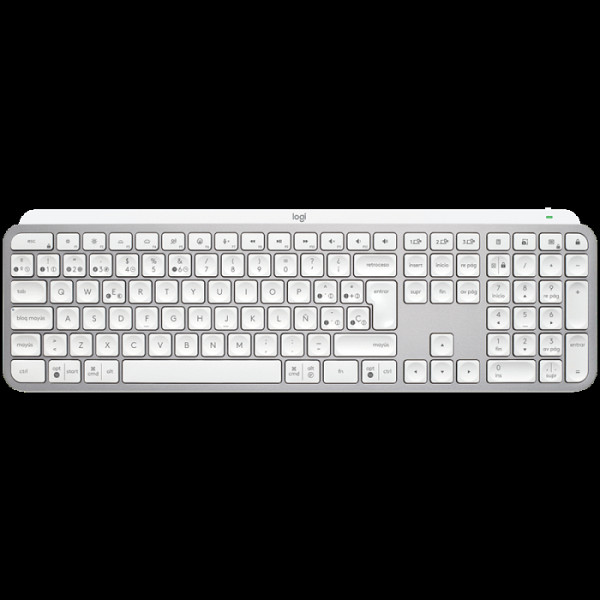 Tipkovnica Logitech MX Keys S, siva, SLO g.