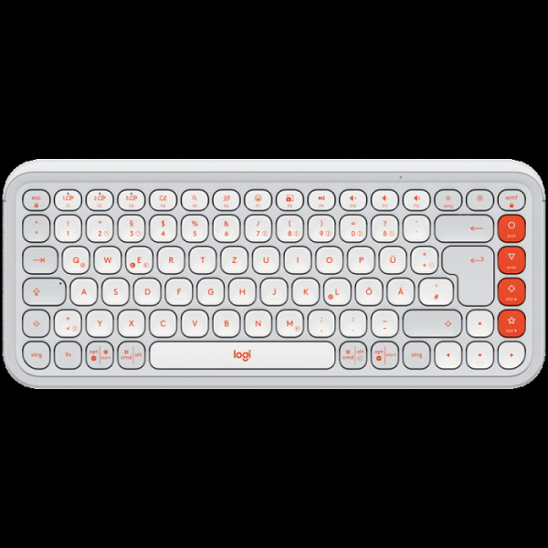 Tipkovnica Logitech Pop Icon Keys, Bluetooth, bela, SLO g.