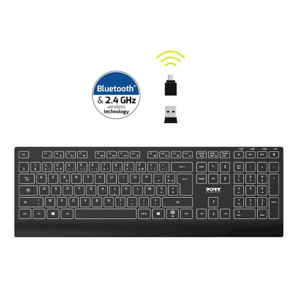 Tipkovnica PORT SLO verzija, Bluetooth, AI tipka7d