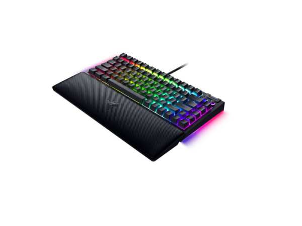 Tipkovnica Razer BlackWidow V4 75%, črna, US SLO g.