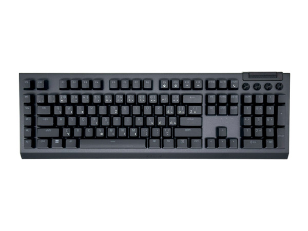 Tipkovnica Razer BlackWidow V4, zelena stikala, US SLO g.