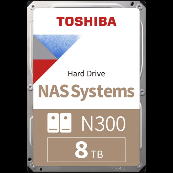 Toshiba 8TB N300 NAS 3,5