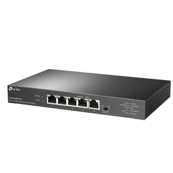 TP-LINK 5 port 2.5G mrežno stikalo / switch s 4-Port PoE++