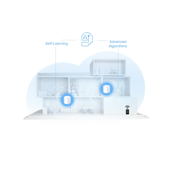 TP-LINK Deco X10 (1-pack) AX1500 Whole Home Mesh WiFi6 brezžični usmerjevalnik - router / dostopna točka-AP