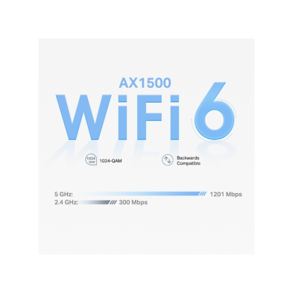 TP-LINK Deco X10 (1-pack) AX1500 Whole Home Mesh WiFi6 brezžični usmerjevalnik - router / dostopna točka-AP