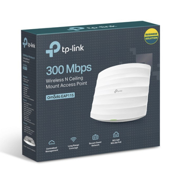 TP-LINK EAP115 2,4GHz N300 stropna dostopna točka-AP